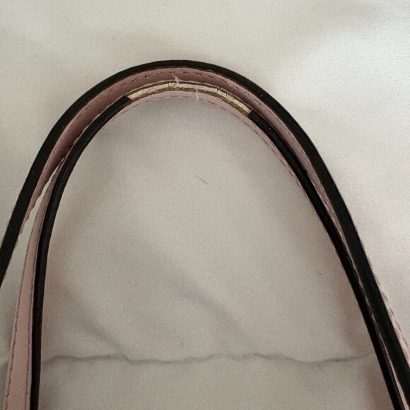 Kate Spade Sawyer Street Maxi Tote Pink Tote with Bow Zipper Top Shoulder Bag - Picture 9 of 16